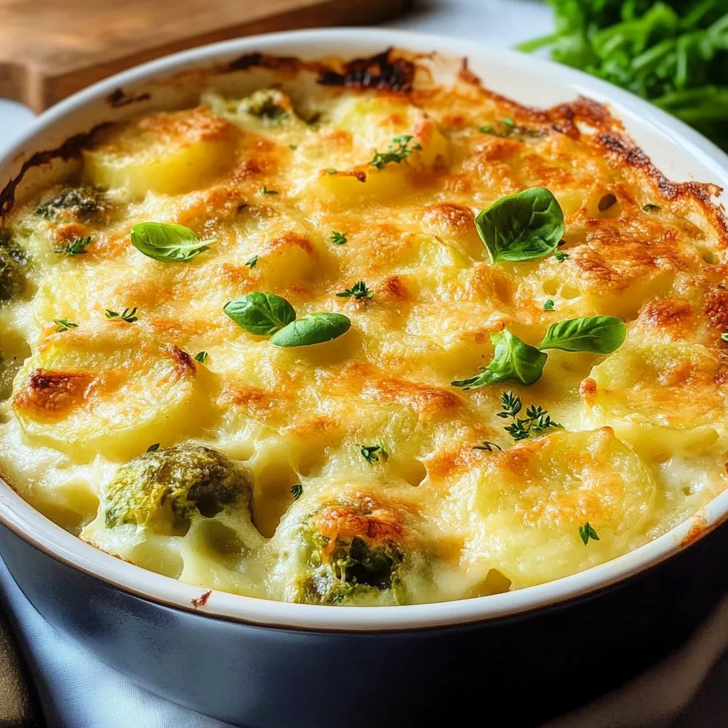 Rosenkohl-Kartoffel-Auflauf