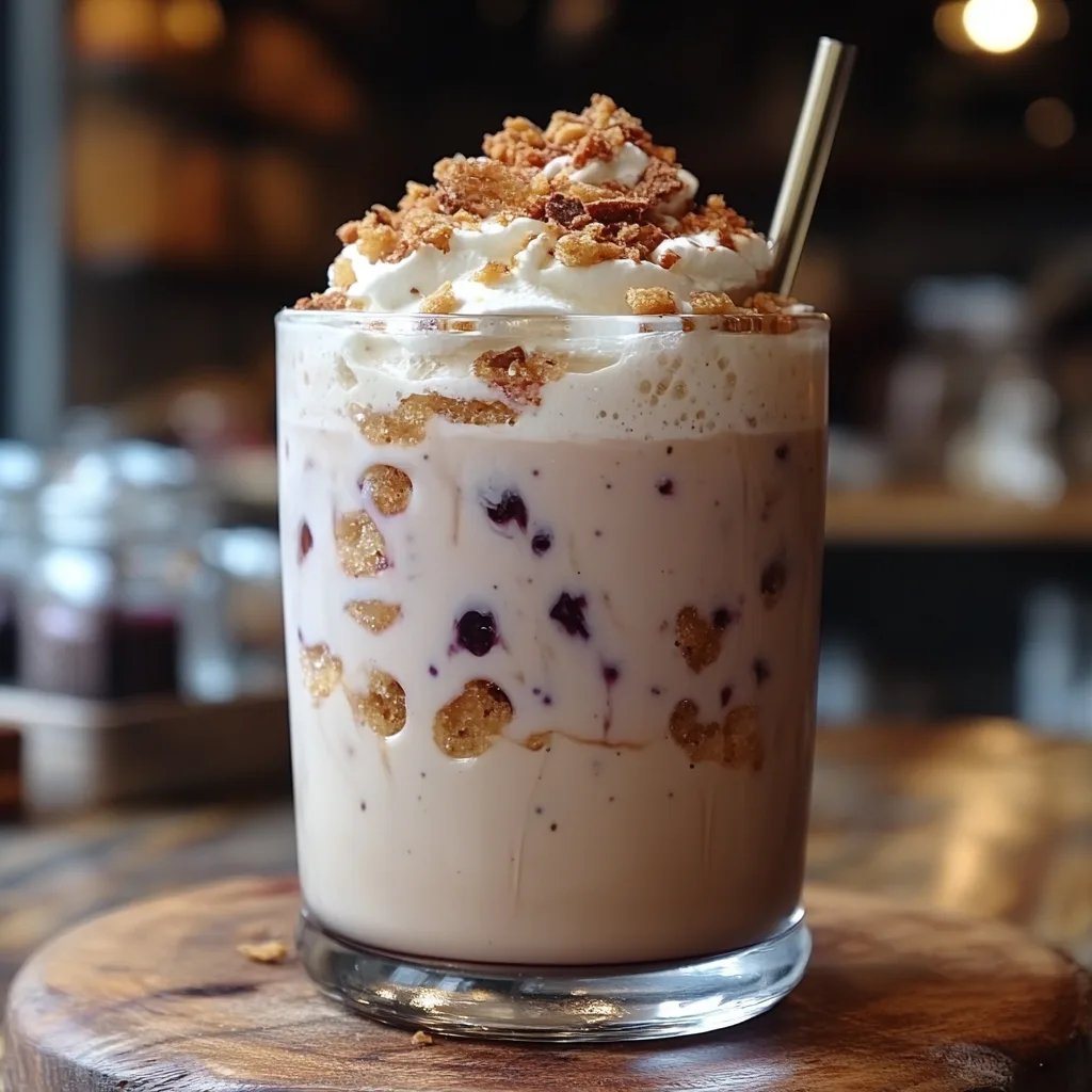 Eiskaffee mit Zimt, braunem Zucker und Blaubeeren: Ein Unglaubliches Ultimatives Rezept für 5 Sterne