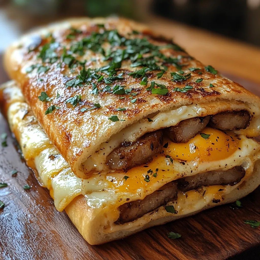 Frühstück mit Wurst, Ei und Käse: Das Unglaublich Ultimative Rezept für 4 Frühstücksliebhaber