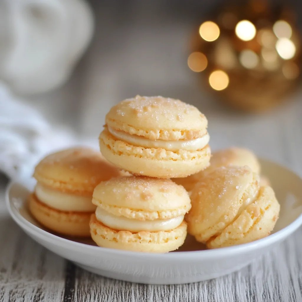 Saftige Milchmädchen-Makronen