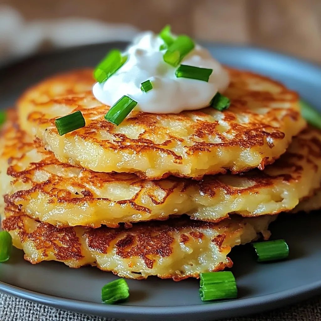 Klassische Deutsche Kartoffelpuffer
