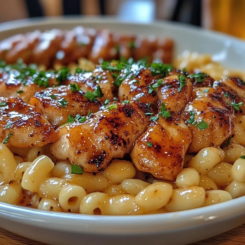 <p>Würziges Honighähnchen mit Mac and Cheese: Ein Unglaublich Ultimatives Rezept für 5 Personen</p>