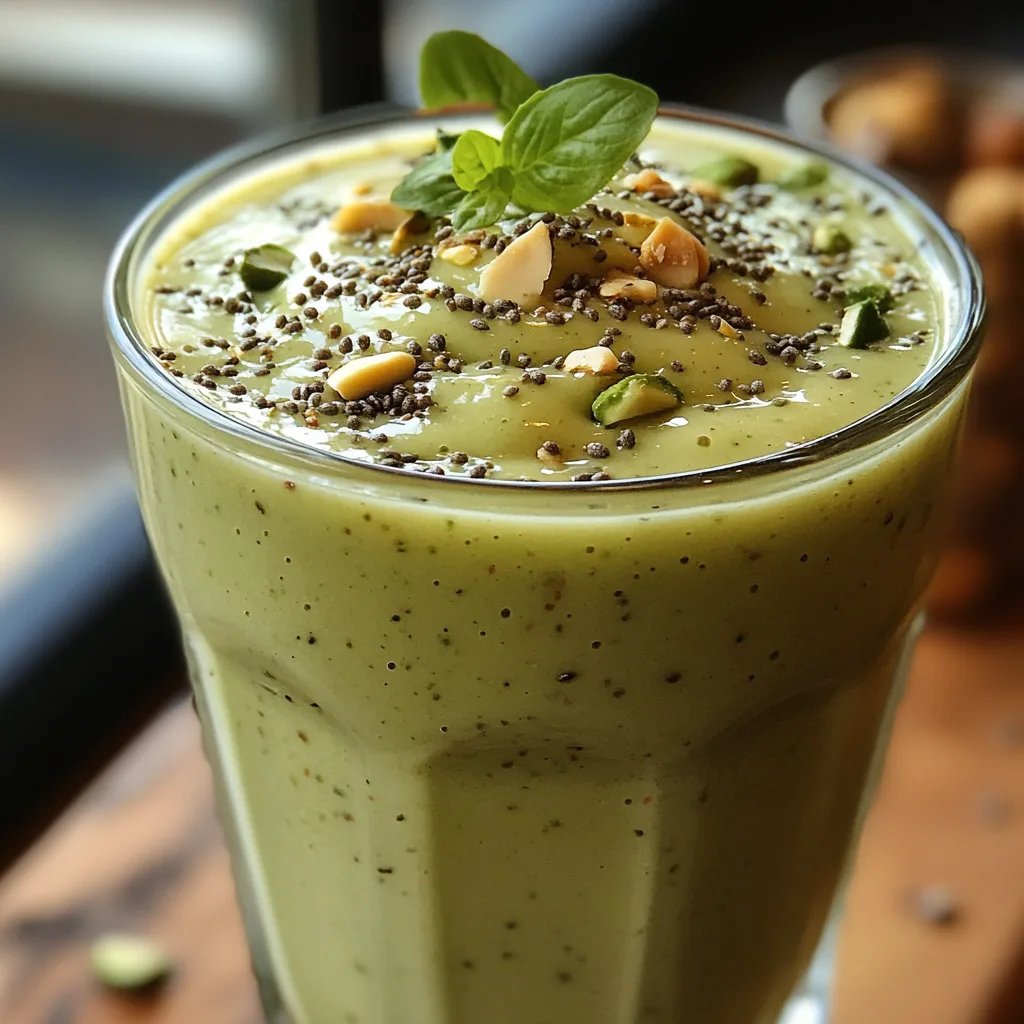 Cremiger Keto-Pistazien-Smoothie: Ein Unglaubliches Ultimatives Rezept