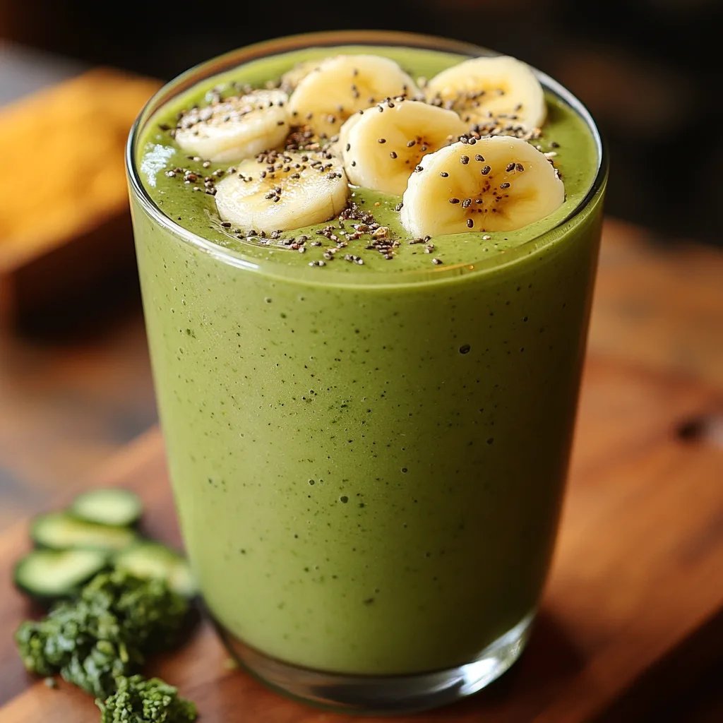 Bananen-Matcha-Smoothie: Ein Wundervolles Ultimatives Rezept für 5 Minuten