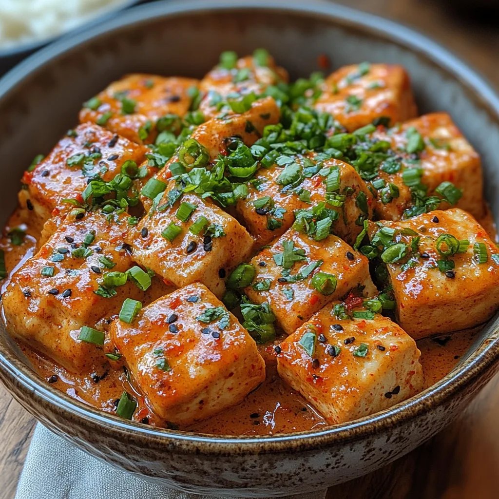 Würziges Tofu mit cremiger Kokossauce: Ein Unglaubliches Ultimatives Rezept