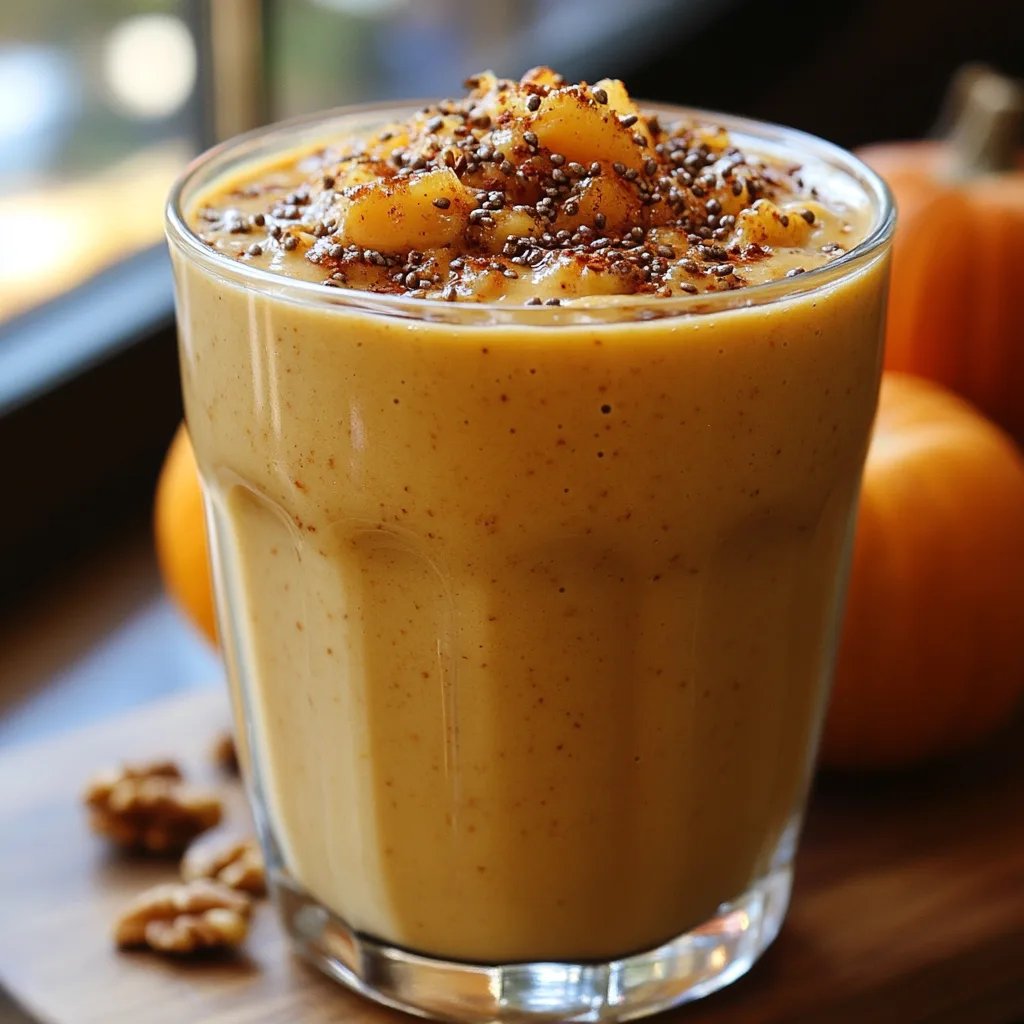 Kürbiskuchen-Protein-Smoothie: Ein Unglaubliches Ultimatives Rezept für 5 Sinne