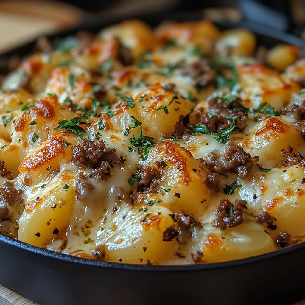 Schnell schmelzender Käse mit Hackfleisch und Kartoffeln: 7 Unglaubliche Geheimrezepte