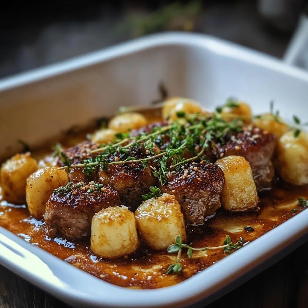 Kroketten Auflauf mit Hackfleisch