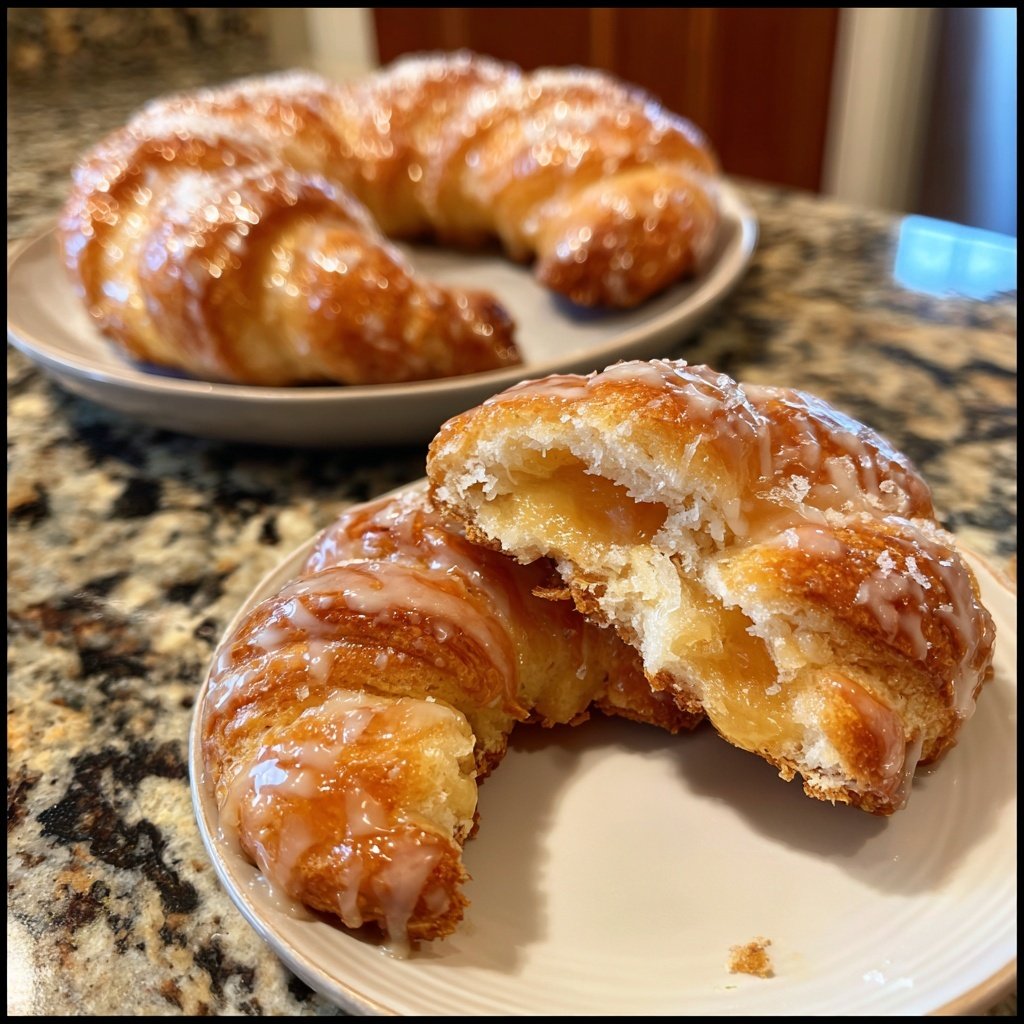 Vanillekipferl Kirsch Dessert