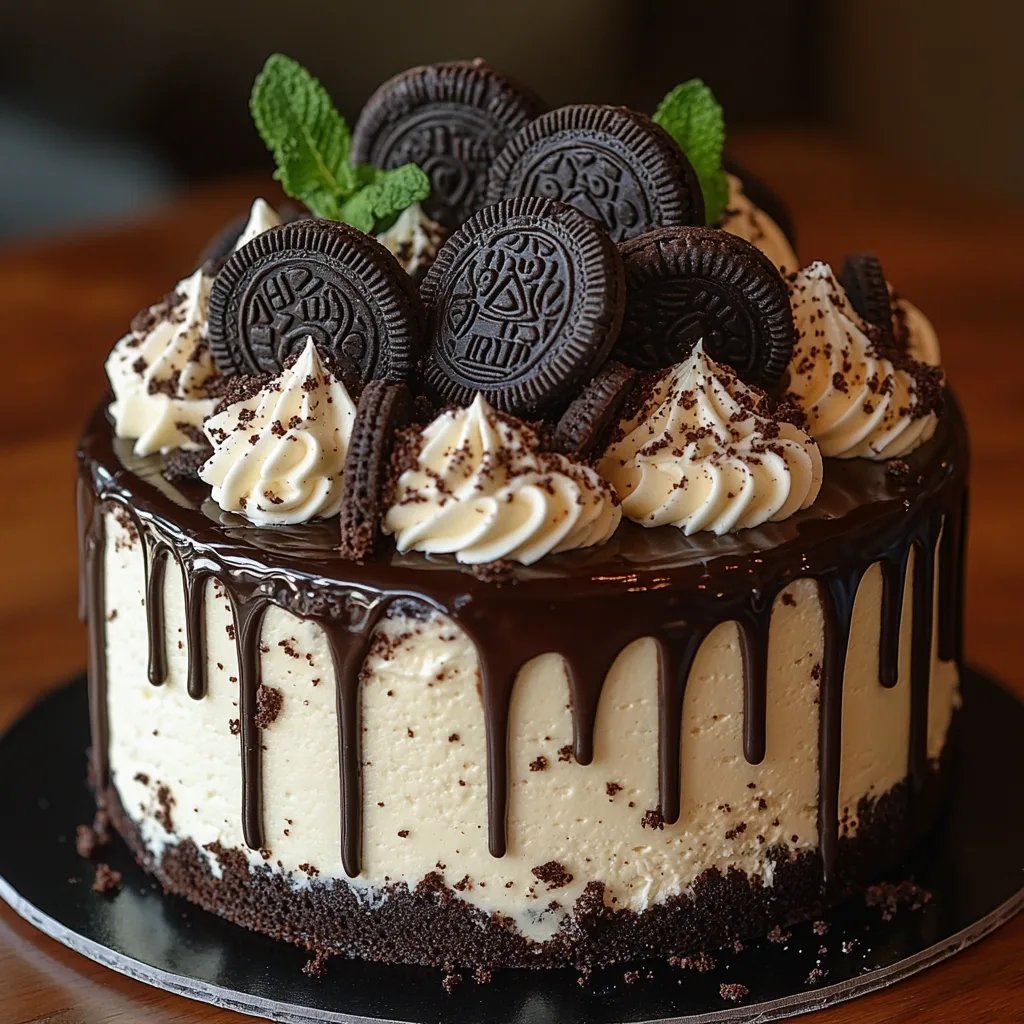 Cremiger Oreo-Kekse-und-Sahne-Kuchen: Ein Unglaubliches Ultimatives Rezept
