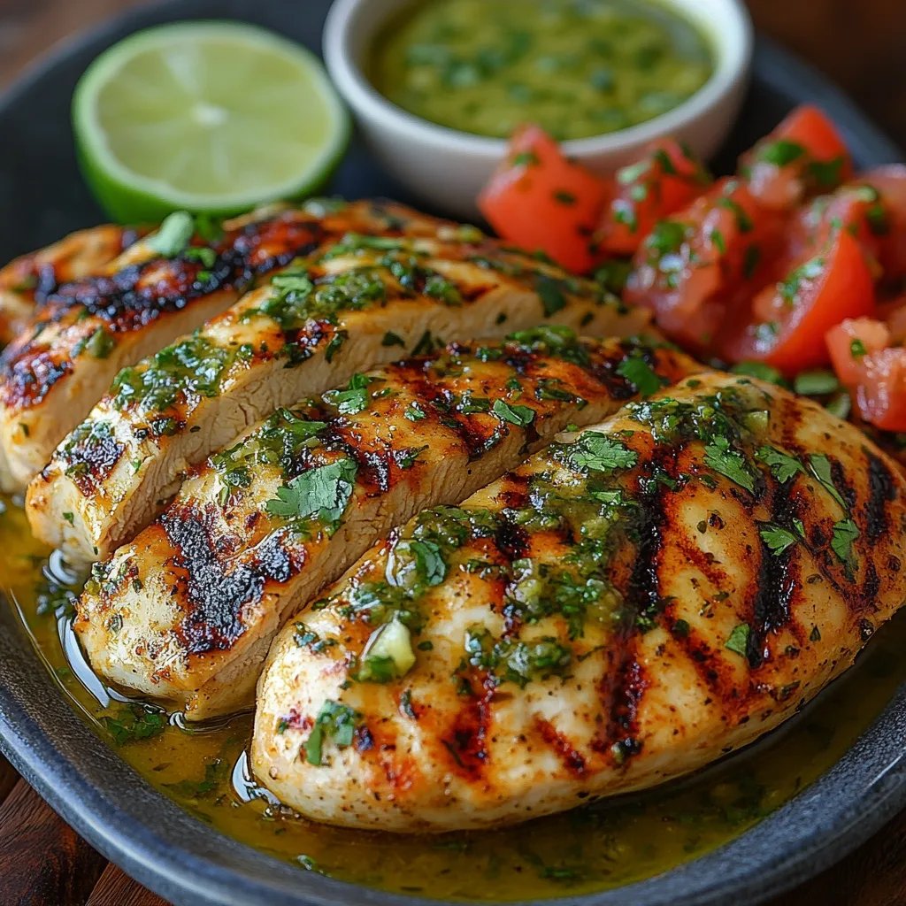 Gegrilltes Hähnchen mit Salsa Verde und Pepper Jack Käse: Ein Unglaubliches Ultimatives Rezept