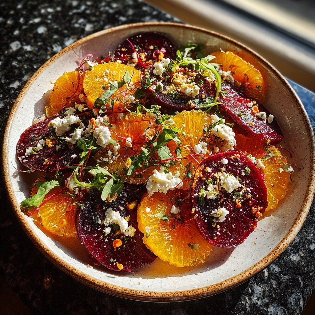 Rote Bete und Orange Salad