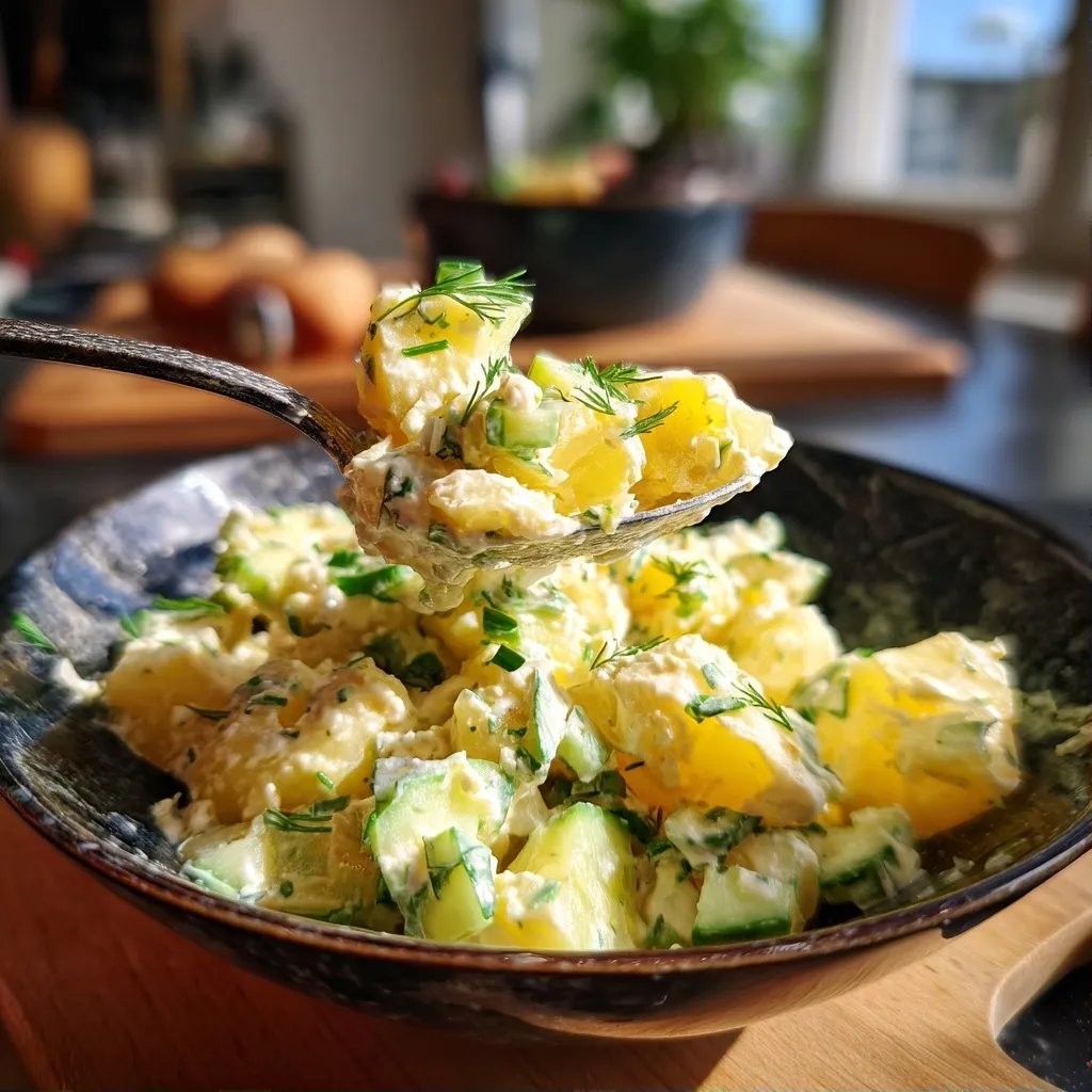 Kartoffelsalat Mit Gurke