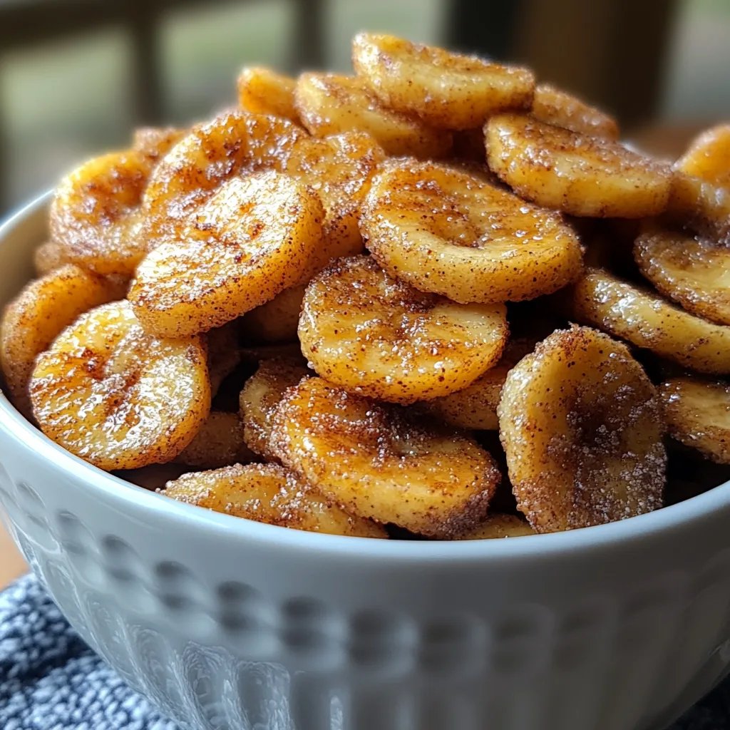 Bananenchips aus der Heißluftfritteuse mit Zimt und Zucker: Ein Unglaublich Ultimatives Rezept