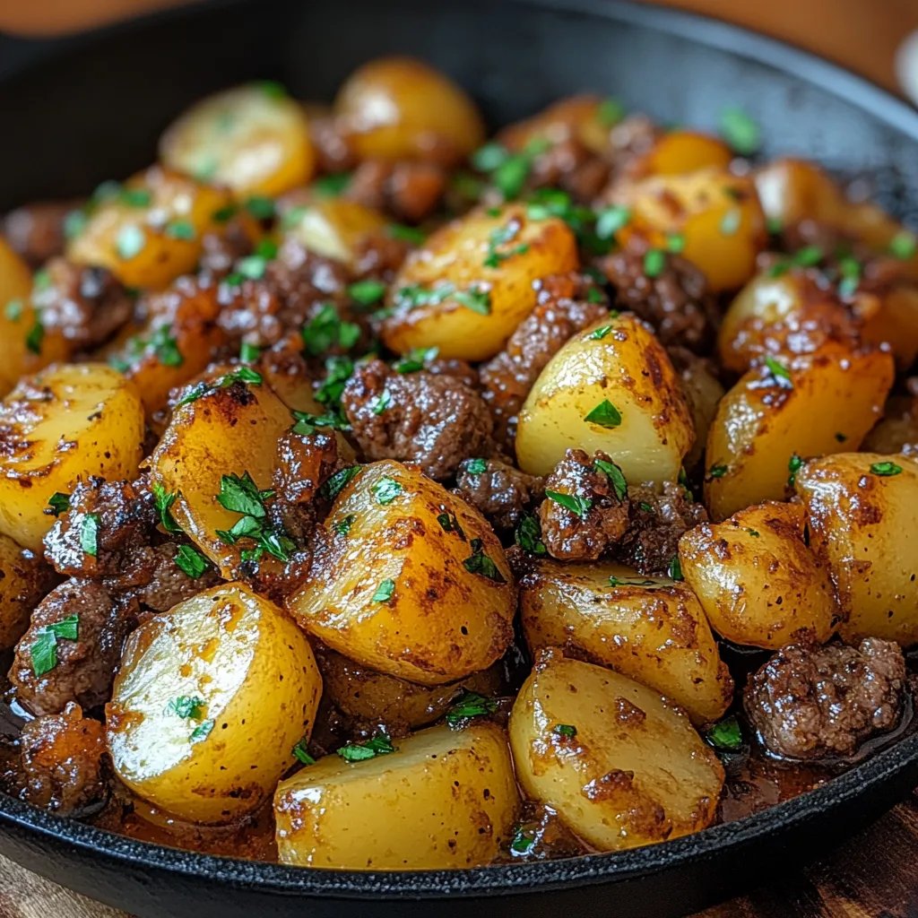 Hackfleisch mit Kartoffeln: Ein Unglaubliches Ultimatives Rezept für 4 Personen
