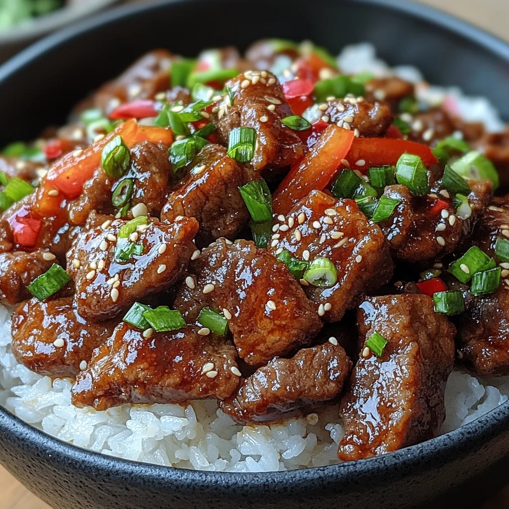 Mongolisches Rindfleisch: Ein Unglaublich Ultimatives Rezept für 4 Personen