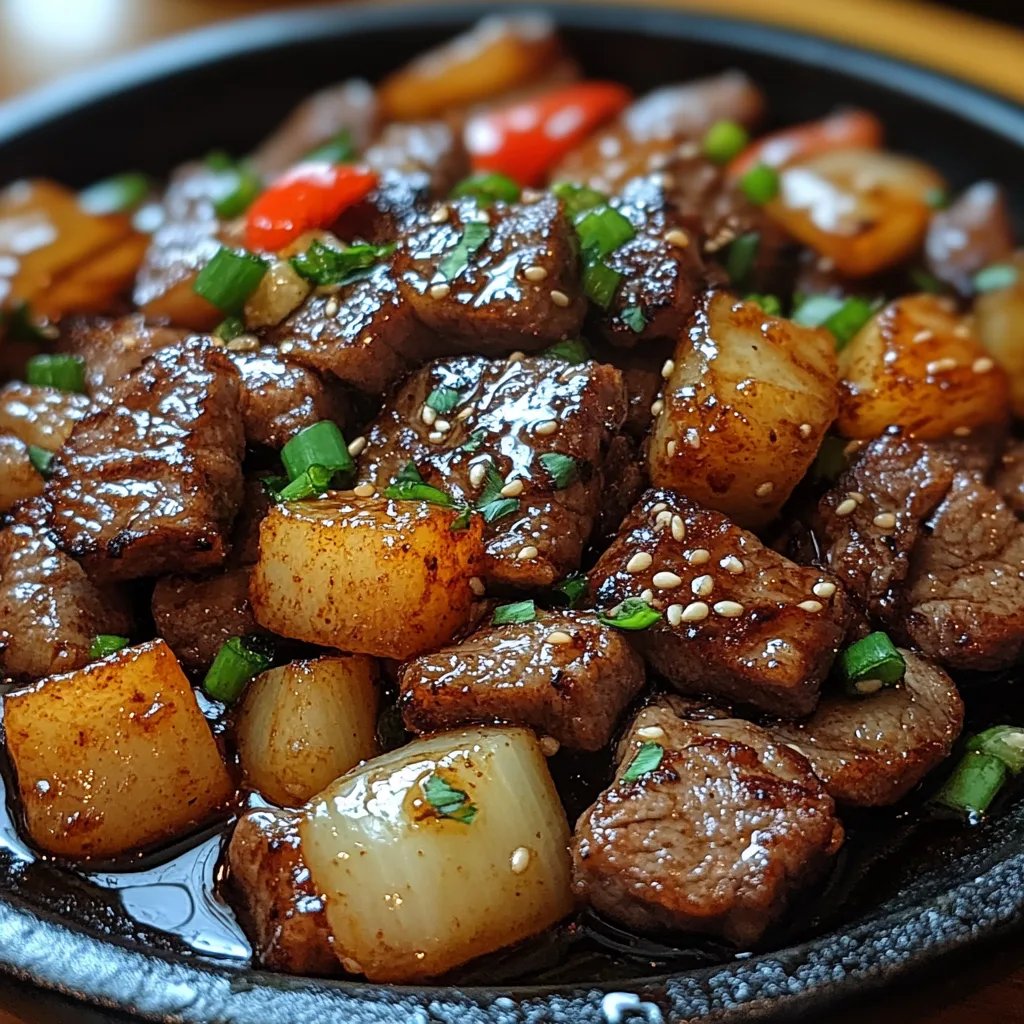 Bratendes Chinesisches Pfeffersteak mit Zwiebeln: Ein Unglaubliches Ultimatives Rezept