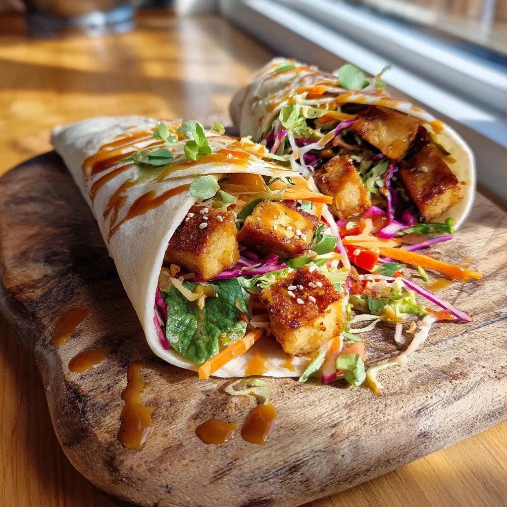 Wrap Tofu Gemüse