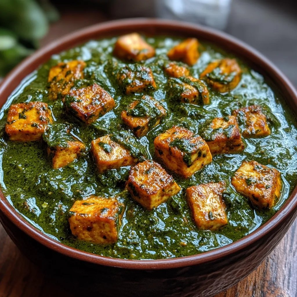 Palak Tofu: Ein Unglaubliches Ultimatives Rezept für 4 Personen