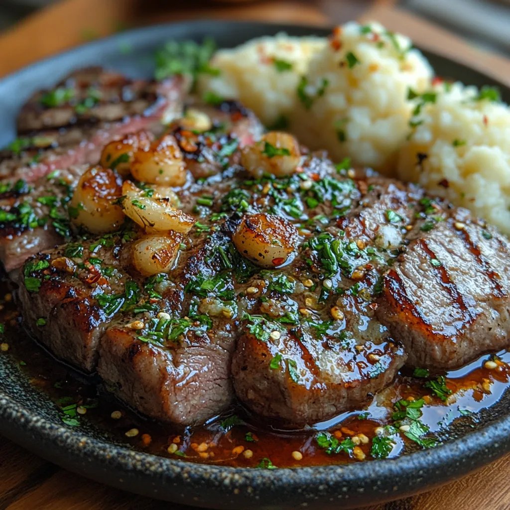 Steak mit brauner Butter, Knoblauch und Blumenkohl: Ein Unglaubliches Ultimatives Rezept