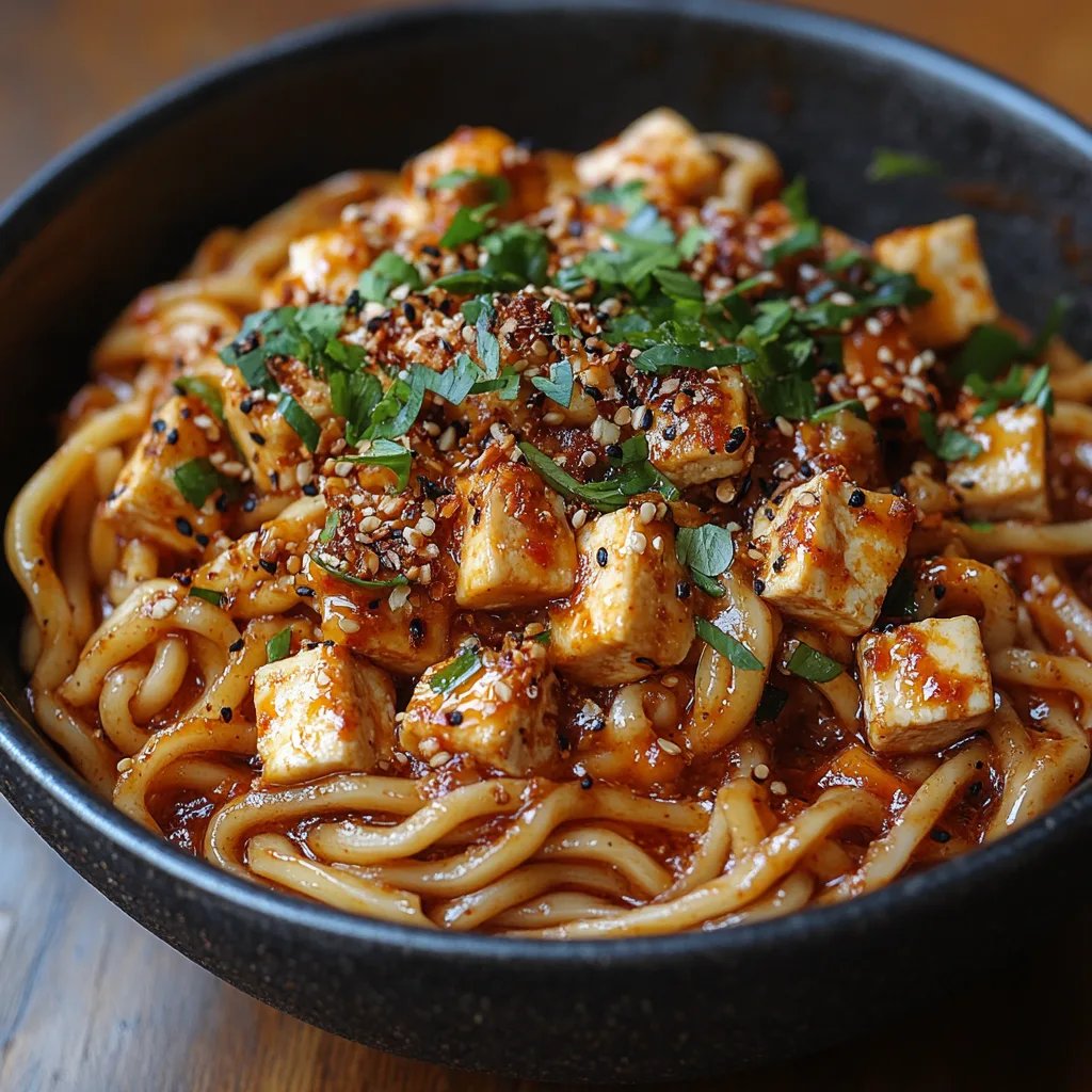 15-Minuten-Chili-Tofu-Nudeln: Ein Unglaublich einfaches Ultimatives Rezept