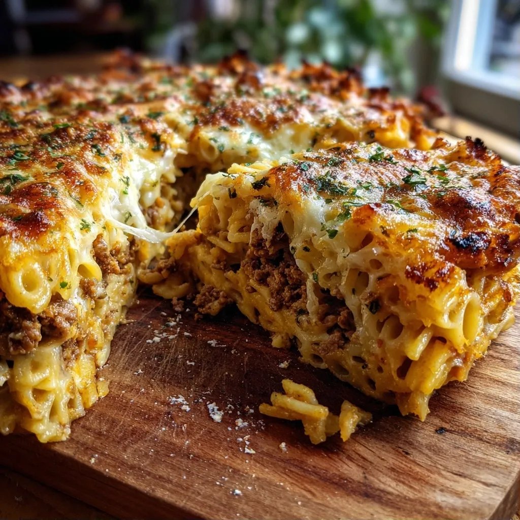 Hackfleisch Kritharaki Auflauf