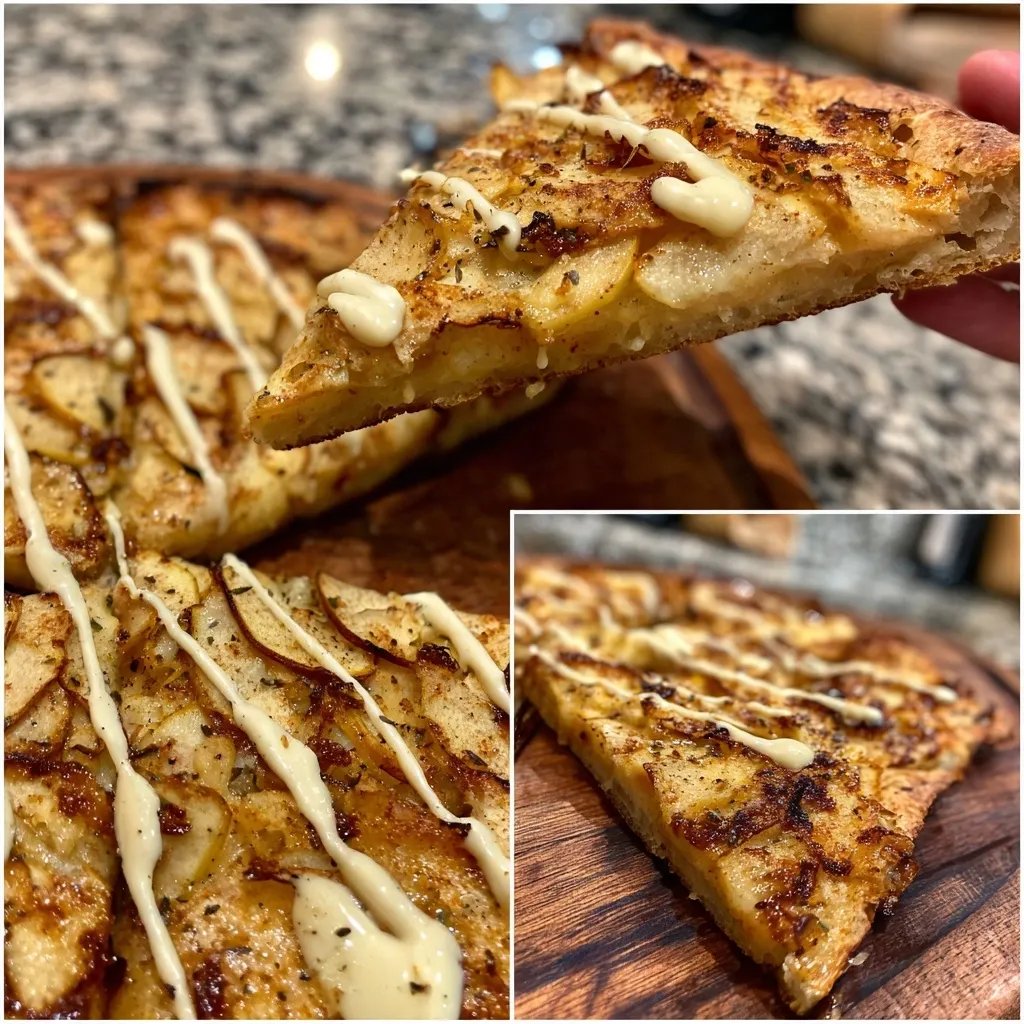 Flammkuchen Süß Apfel