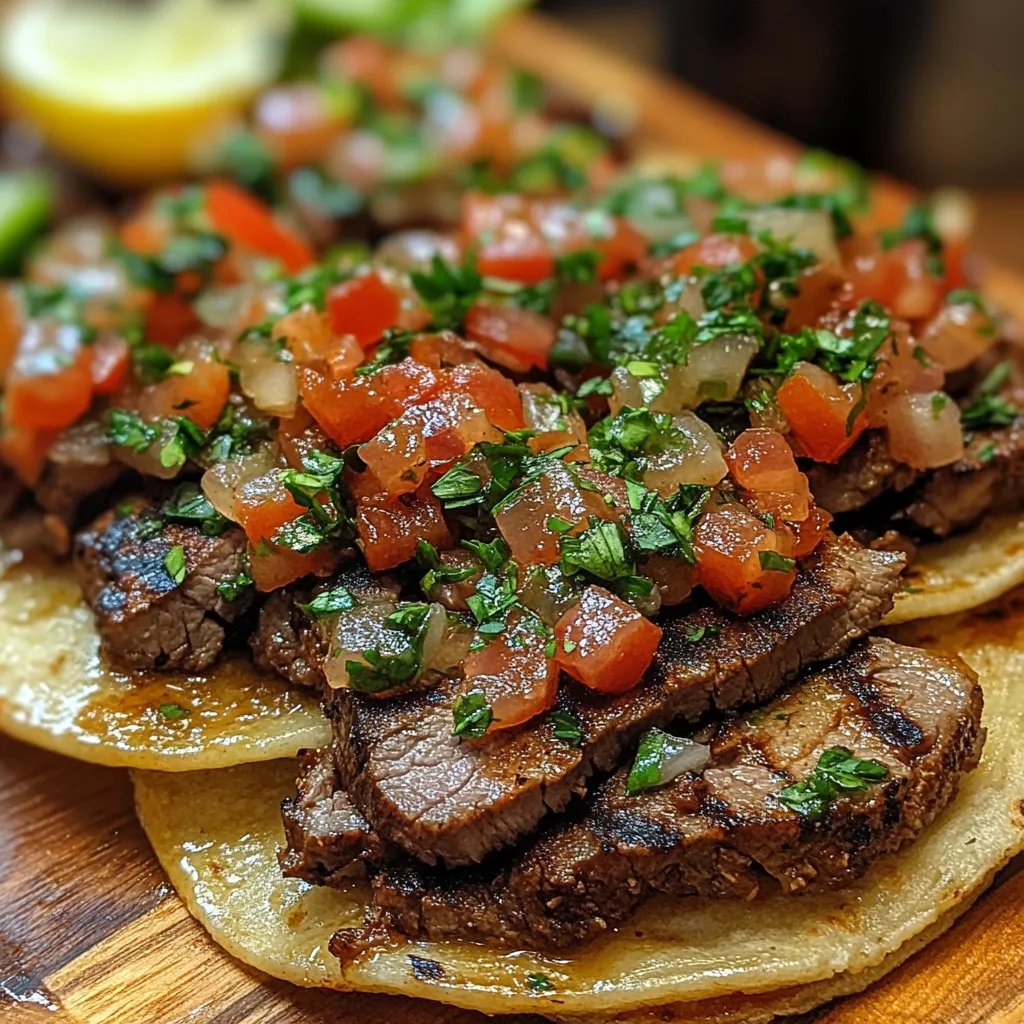 Mexikanische Tostadas mit Carne Asada: Ein Unglaubliches Ultimatives Rezept