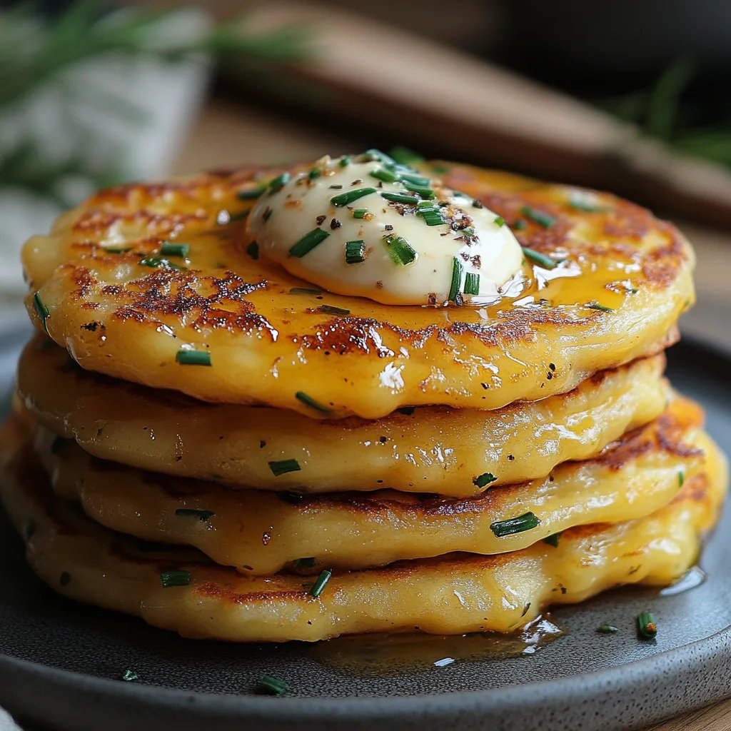 Pfannkuchen mit Käse und Schnittlauch: Ein Unglaubliches Ultimatives Rezept