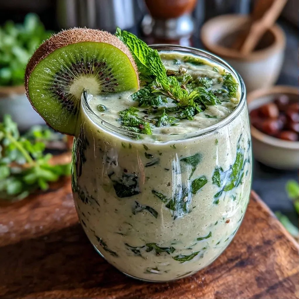 Kiwi Minze Smoothie