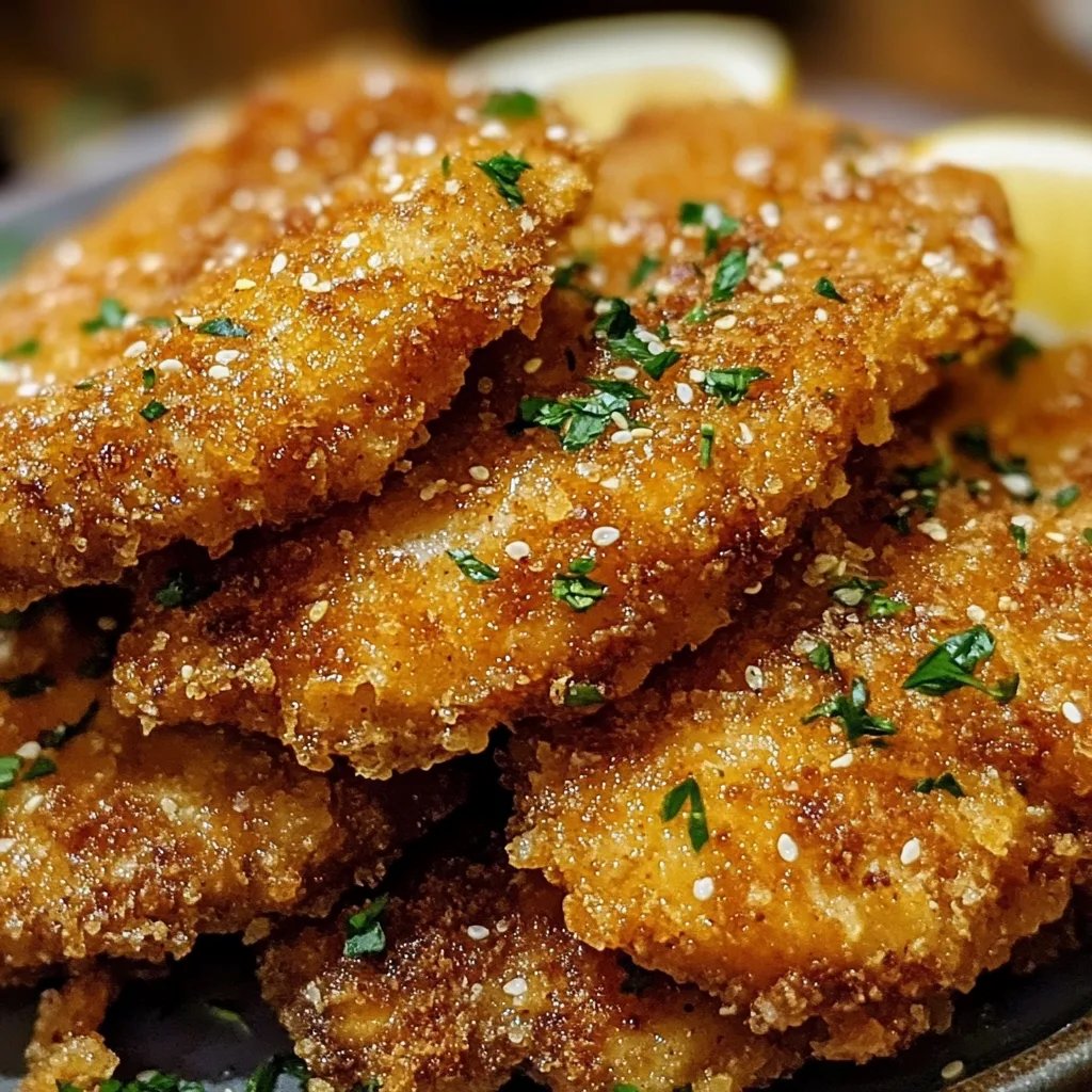 Krosse Wiener Schnitzel mit goldbrauner Panade: Ein Unglaublich Ultimatives Rezept für 7-Tage-Schmaus