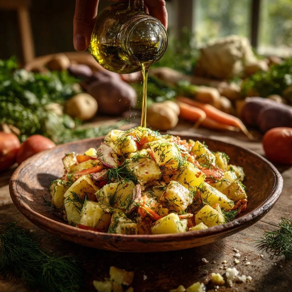 Kartoffelsalat mit Dill