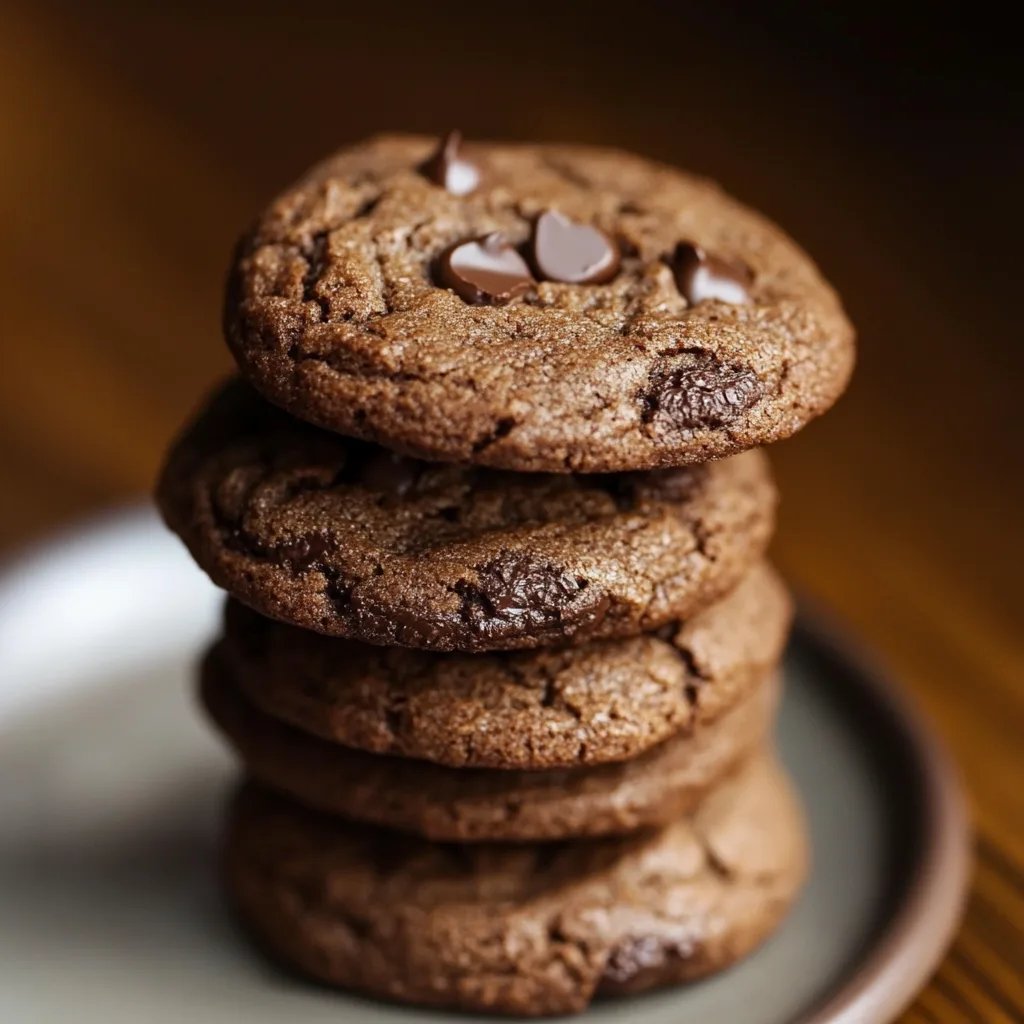 Dicke Espresso-Schokoladenkekse
