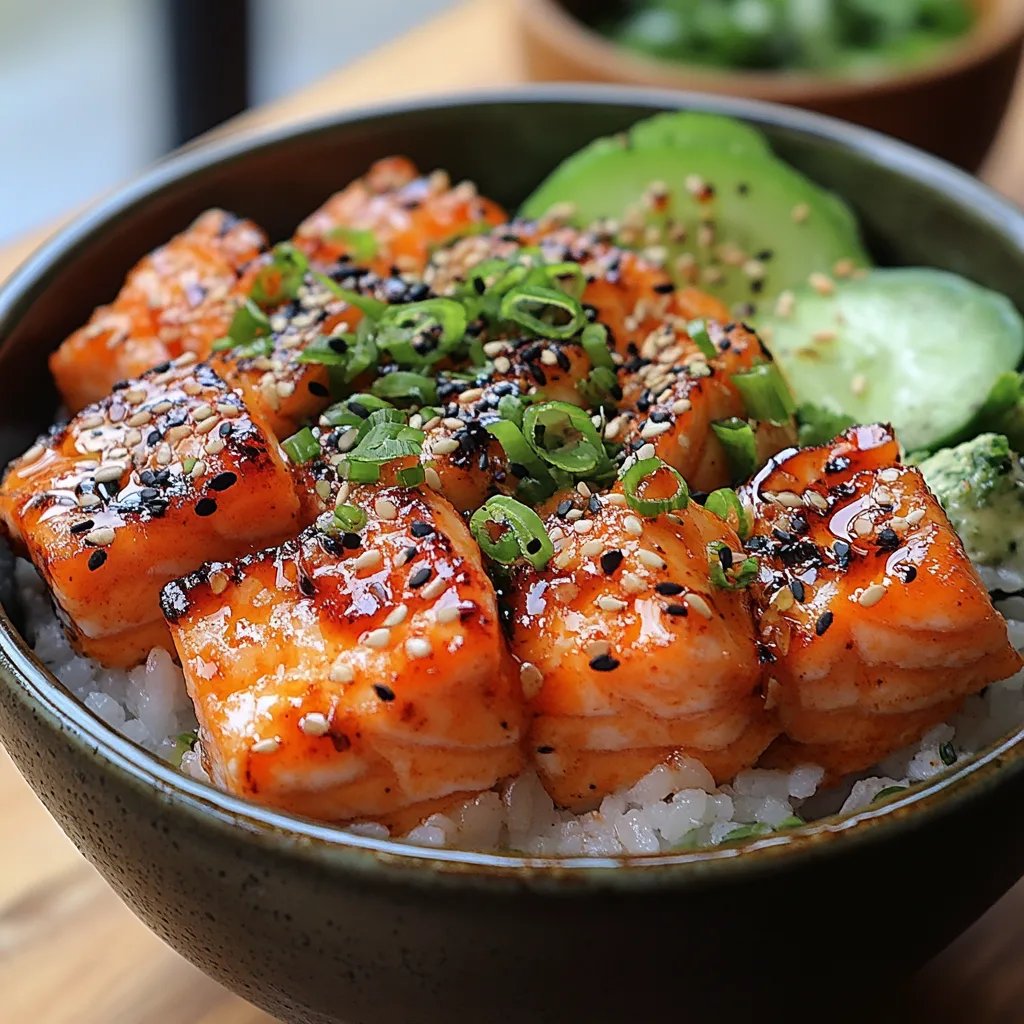 Würzige gebratene Lachsbissen mit Reis: Ein Unglaubliches Ultimatives Rezept