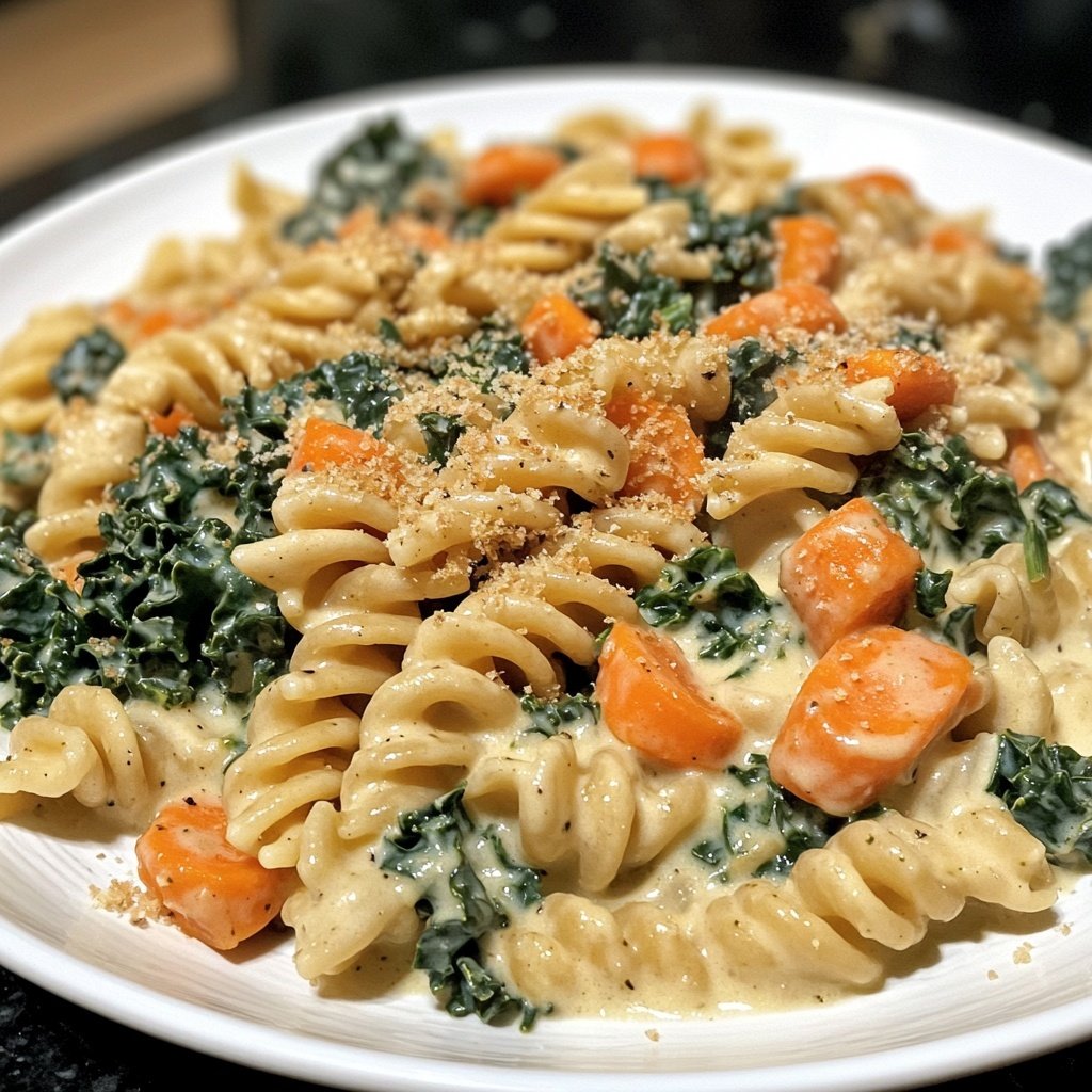Schnelle-und-Einfache One-Pot-Pasta mit Wintergemüse