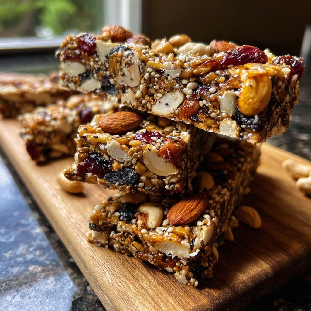 Nussige Protein Trail Mix Riegel