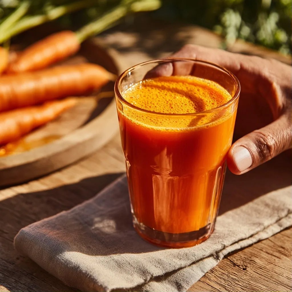 Orange Karotte Saft