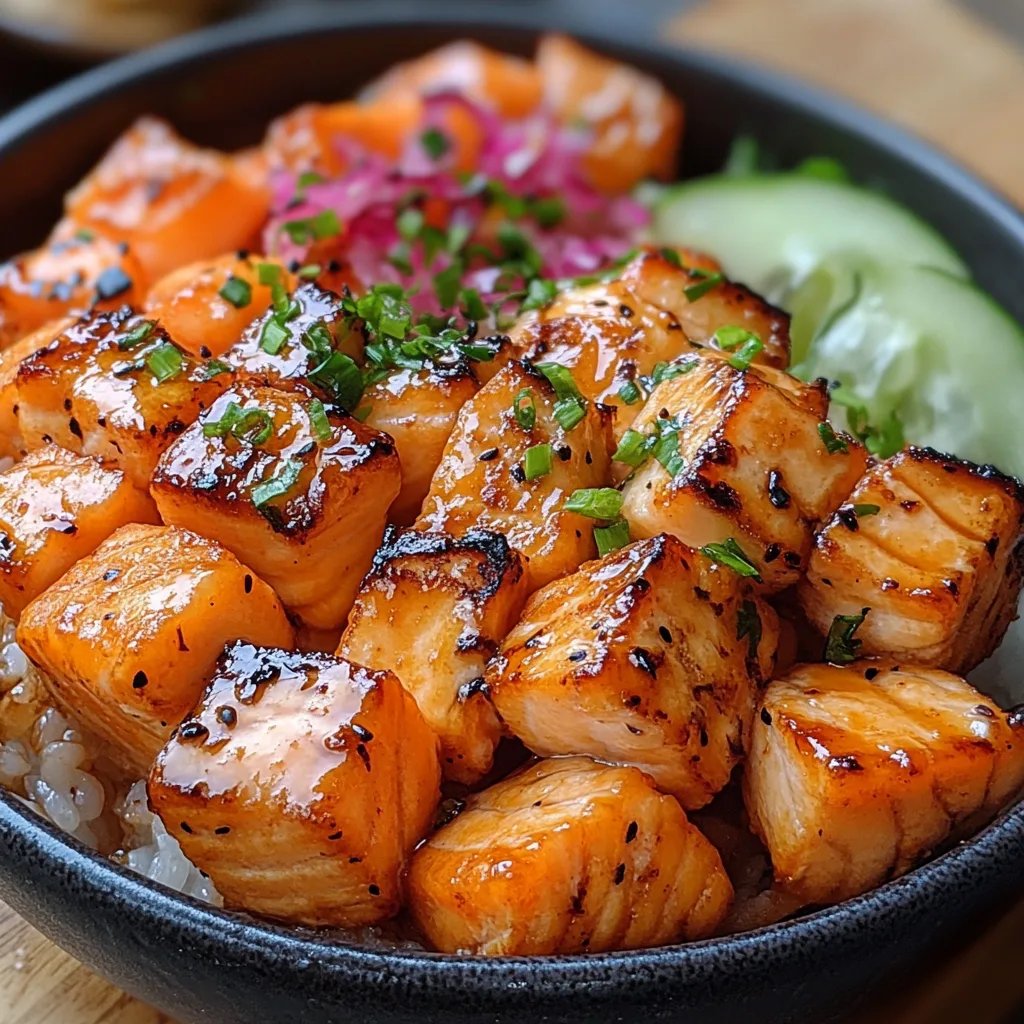 Bang Bang Lachs Bowls: Ein Unglaubliches Ultimatives Rezept mit 7 Zutaten