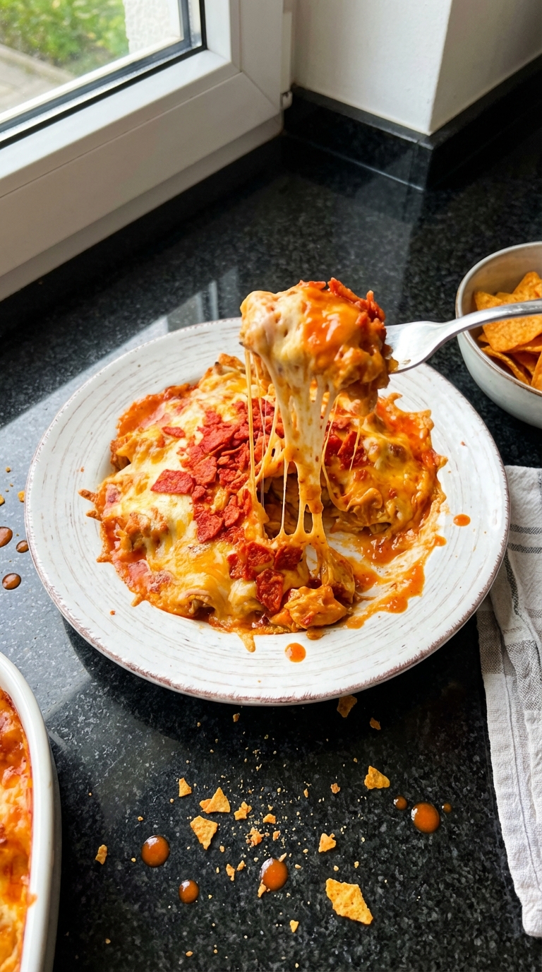 Buffalo Hähnchen Doritos Auflauf​