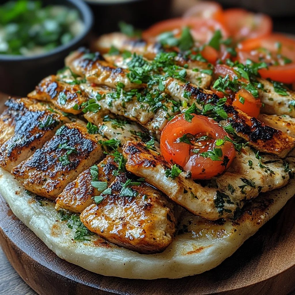Hähnchen-Shawarma mit cremiger Knoblauchsauce: Ein Unglaubliches Ultimatives Rezept