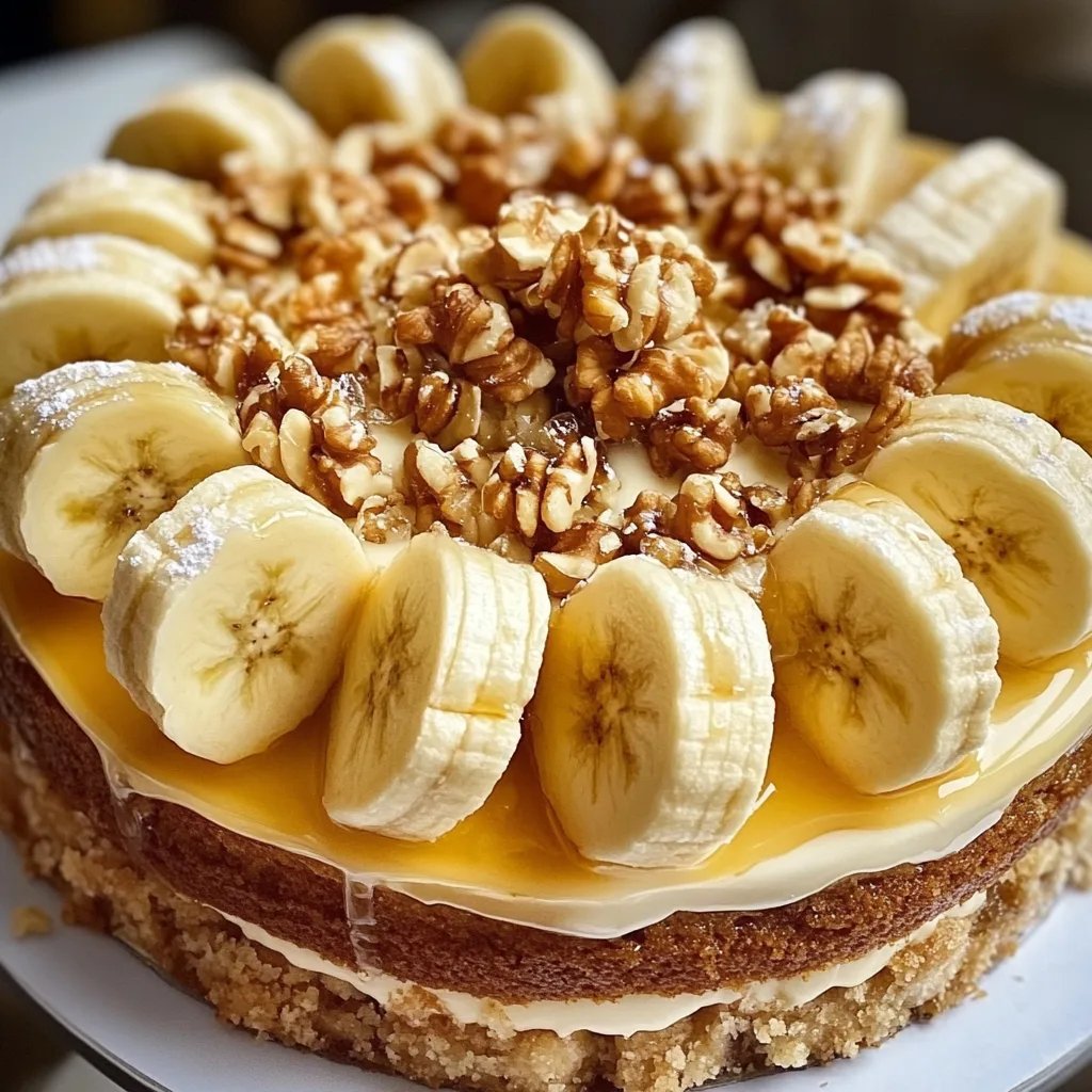 Cremiger Bananenkuchen mit Walnüssen: Ein Unglaubliches Ultimatives Rezept