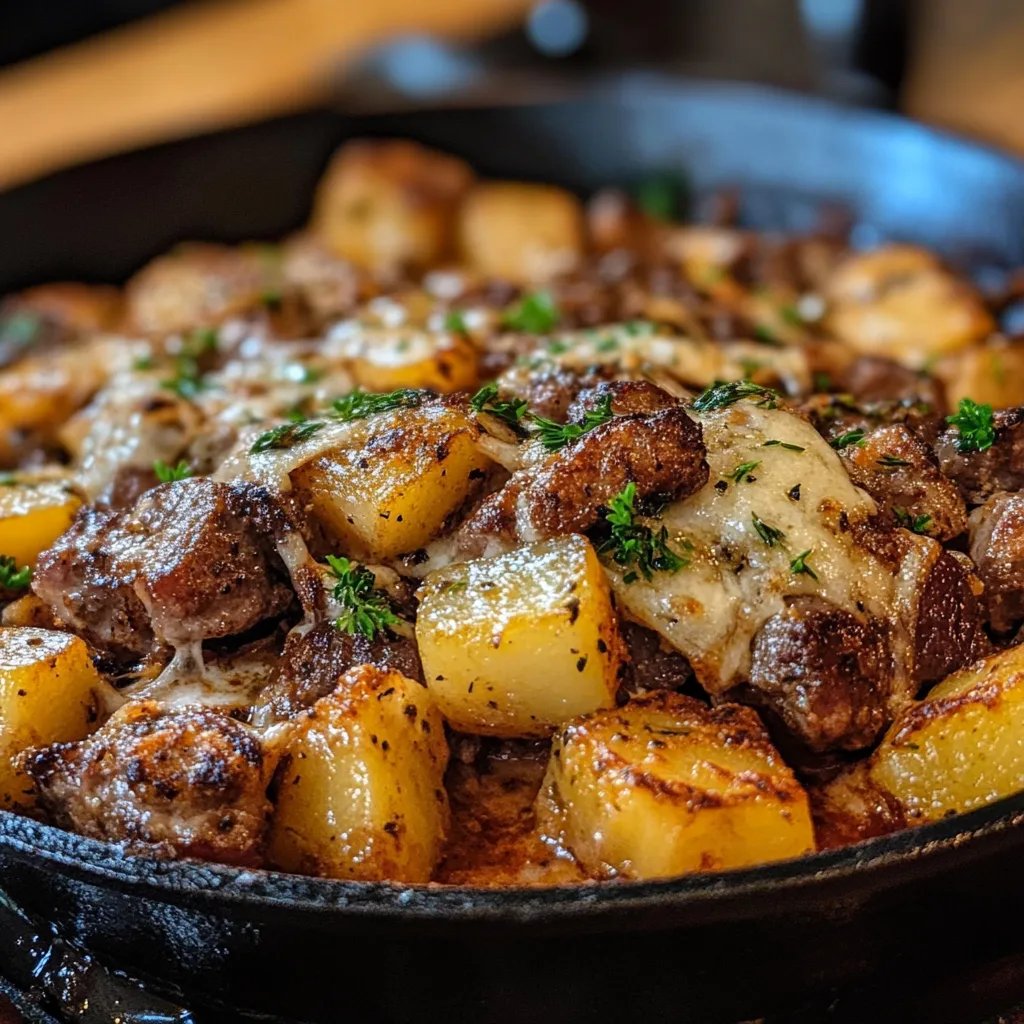 Überbackene Kartoffelpfanne mit Hackfleisch: Ein Unglaublich Ultimatives Rezept für 4 Personen