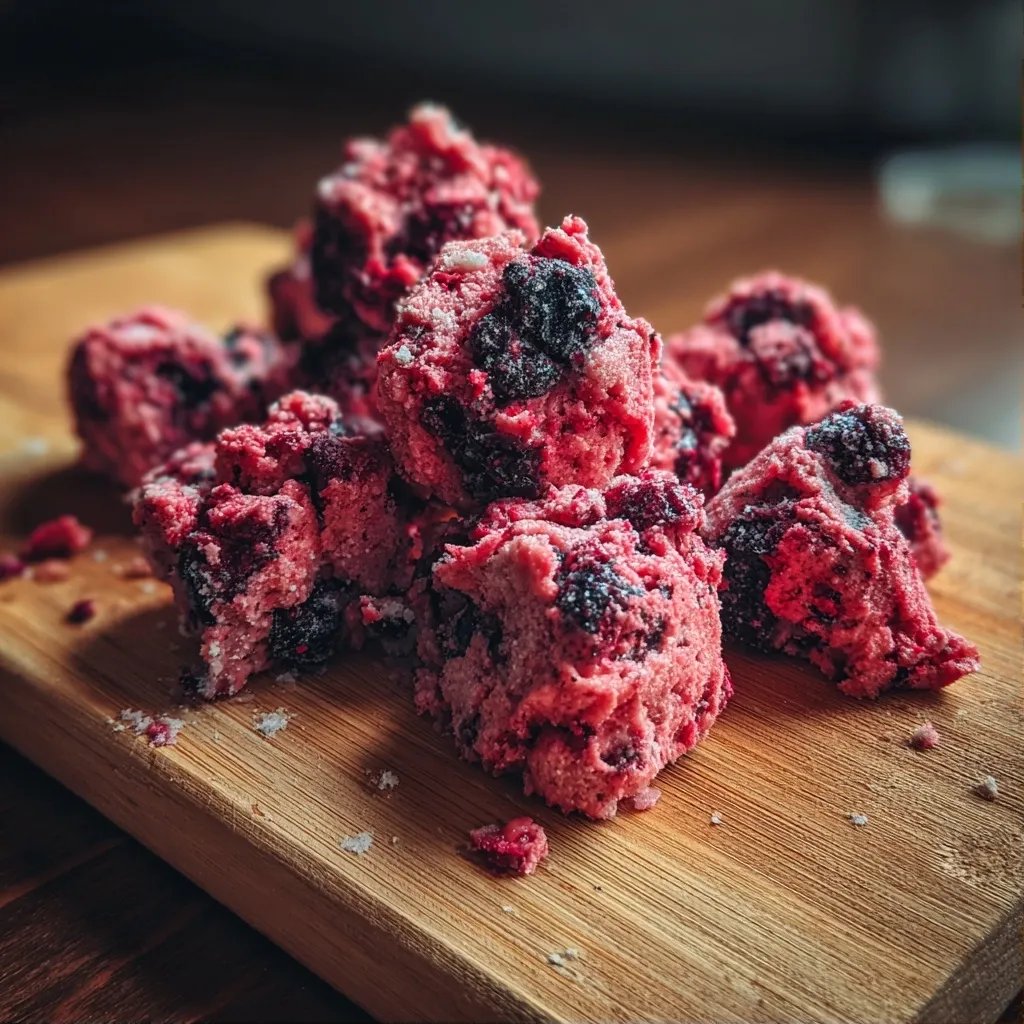 Beeren-Frozen-Yogurt-Bites