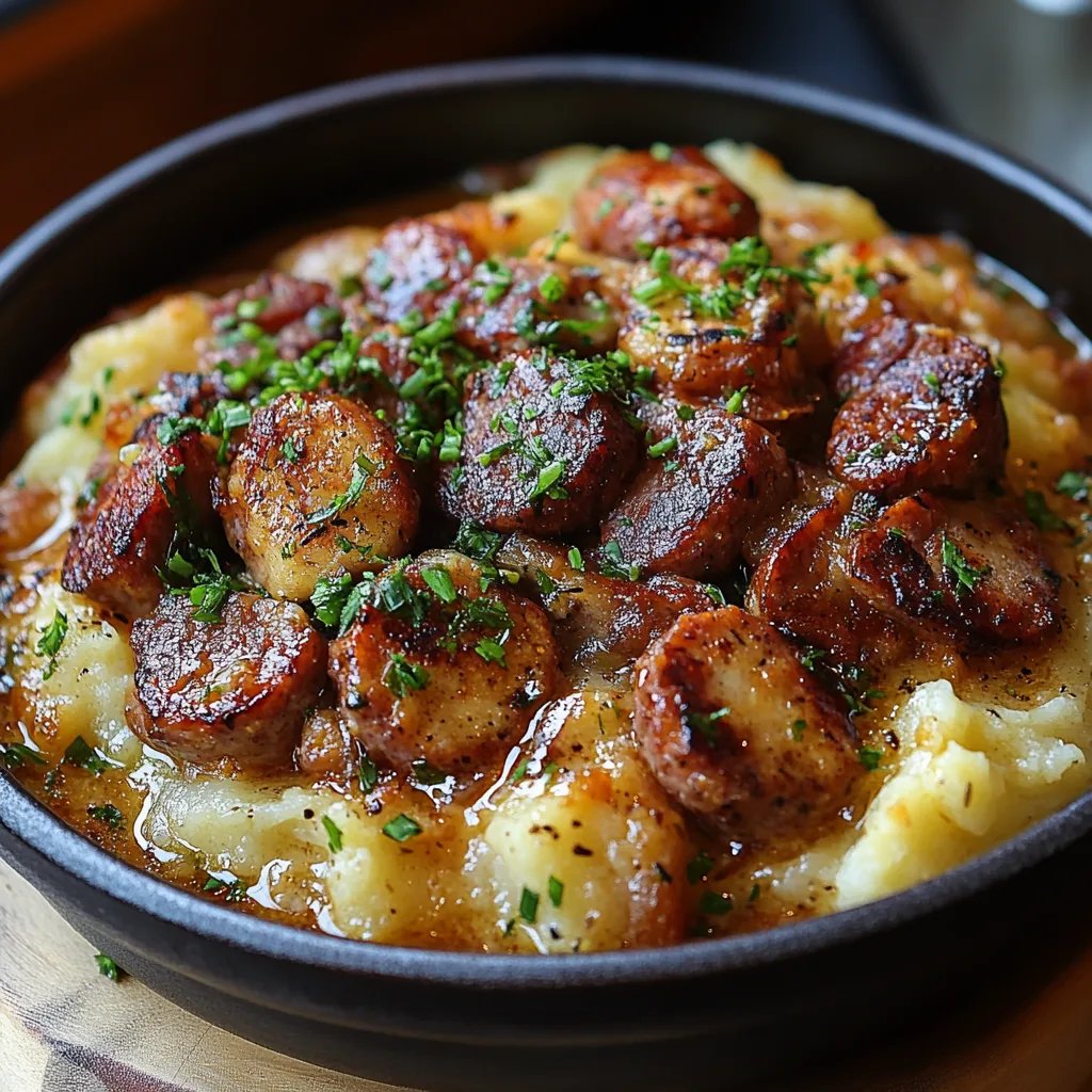 Cremige Wurst mit Kartoffelpüree: Ein Unglaublich Ultimatives Rezept für 3 x Genuss!