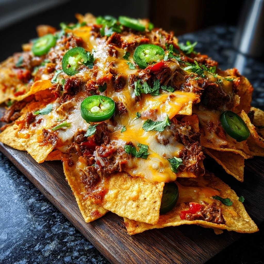 Chili Käse Nachos Deluxe