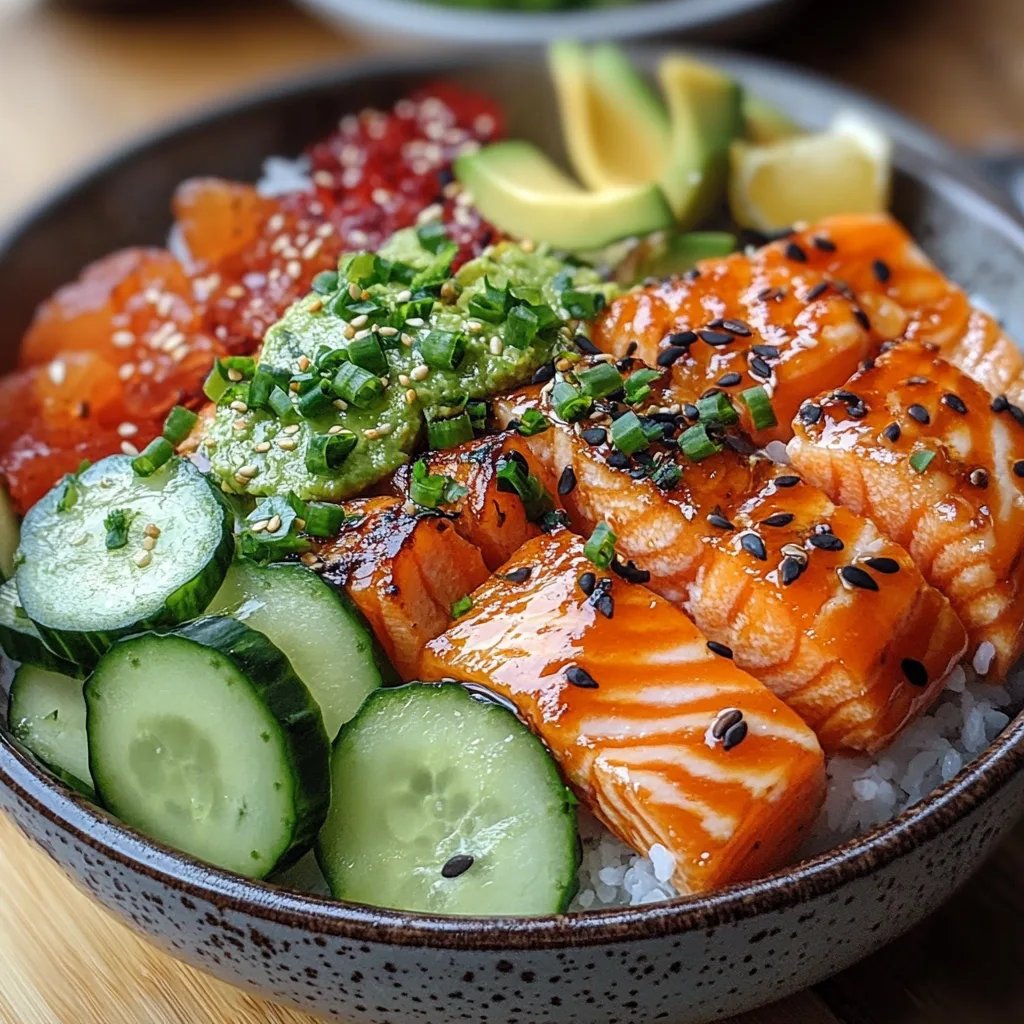 Gebackene Sushi-Schüssel mit Lachs: Ein Unglaublich Ultimatives Rezept