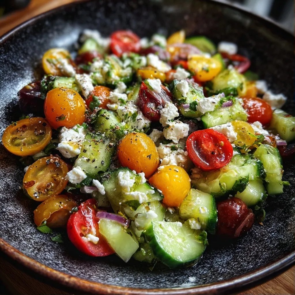Linsensalat Mit Feta