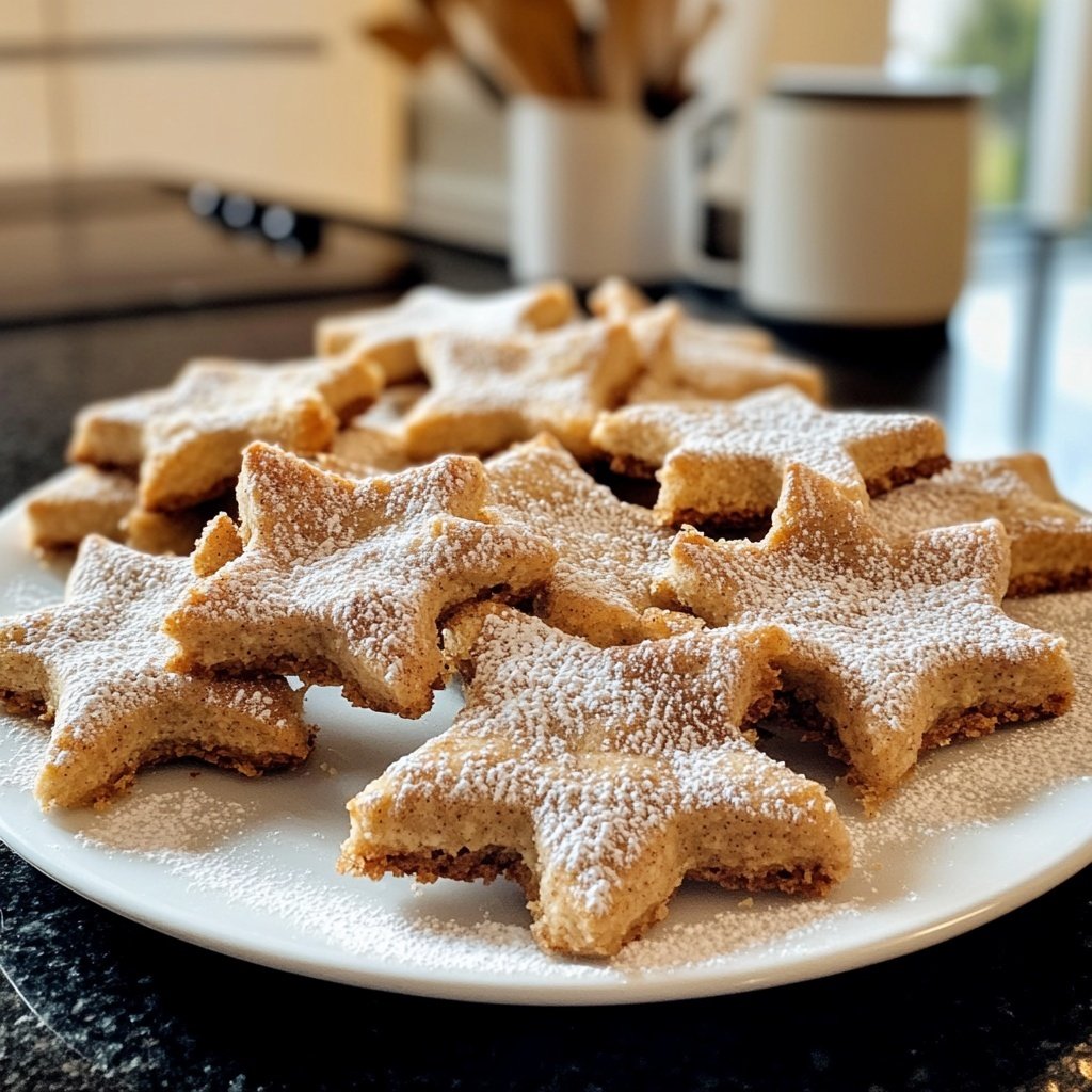 Einfache Vegane Zimtsterne – Gesundes Weihnachtsgebäck