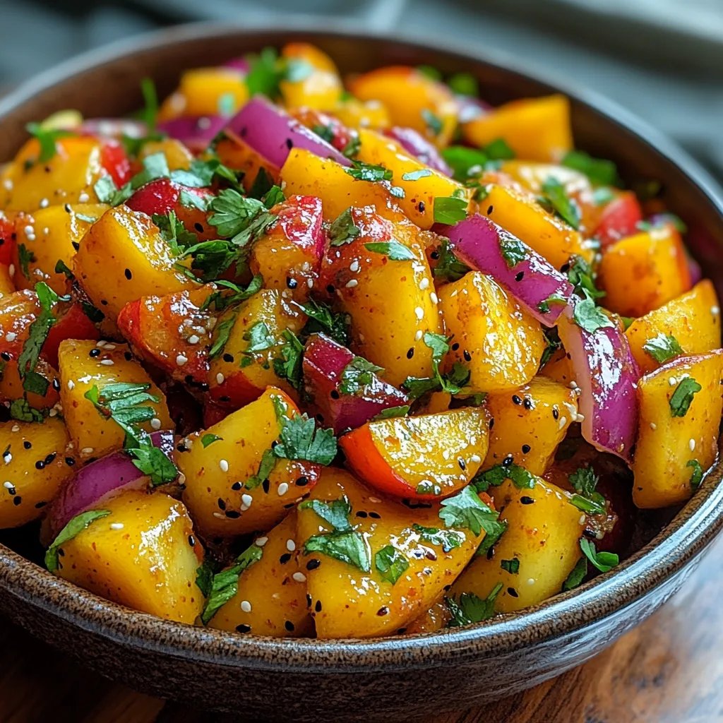 Süß-scharfer thailändischer Mangosalat: Ein unglaubliches ultimativen Rezept
