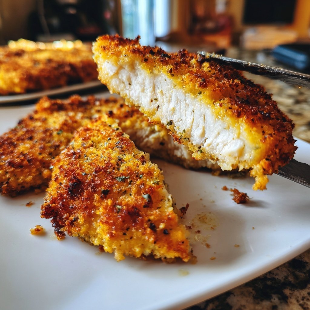 Crispy Chicken Schnitzel